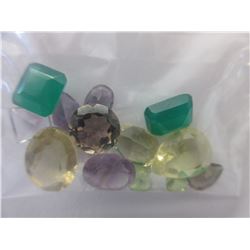 38 CTW of assorted loose cut gemstones