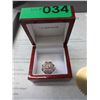 Image 2 : Tri-colour filigree design flower ring