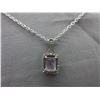 Image 1 : Emerald cut Amethyst Necklace