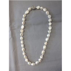 Estate-Hand tied Freshwater Pearl necklace