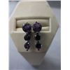 Image 1 : New Amethyst Journey style earrings