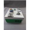 Image 2 : 10 Estate gemstone rings - some Silver