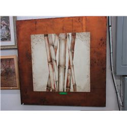 Oversized canvas wall art