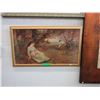 Image 1 : Wood framed print on board
