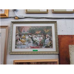 Well framed picture of a Victorian scene