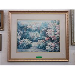 Large well framed Charles Jahn print