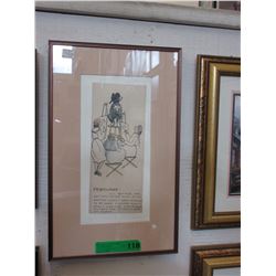 1978 Pencil dated limited edition lithograph