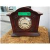 Image 1 : Wood mantle clock - used