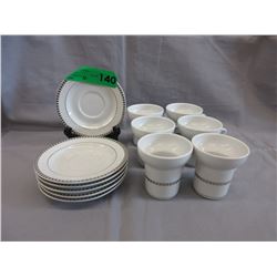 Kutahya porcelain demitasse set
