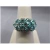 Image 1 : Diamond & Apatite Cluster Ring