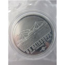 Rare Shipwreck Silver Round