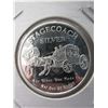 Image 1 : Stagecoach design Silver Round