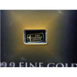 2 x .9999 Gold IVTON Investors bars