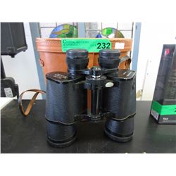 Used - "International"  field glasses w/ case