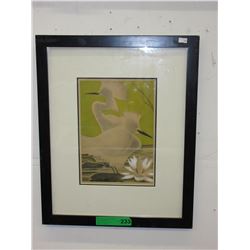 Framed Robert Von Liski print