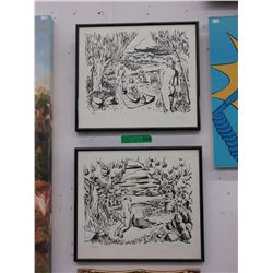 2 Signed limited edition Steiger prints