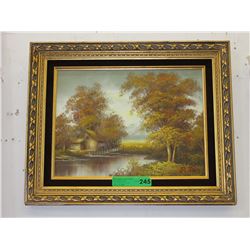 Framed Landscape print
