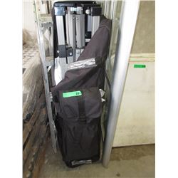 Pop up convention canopy in bag