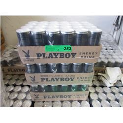 2 Cases of Playboy energy drink