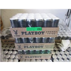 2 Cases of Playboy energy drink
