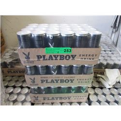 2 Cases of Playboy energy drink