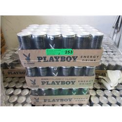 2 Cases of Playboy energy drink