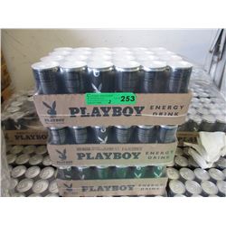 2 Cases of Playboy energy drink