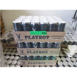 2 Cases of Playboy energy drink