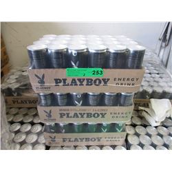 2 Cases of Playboy energy drink