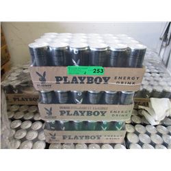 2 Cases of Playboy energy drink