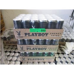 2 Cases of Playboy energy drink