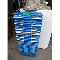26 Used shopping baskets