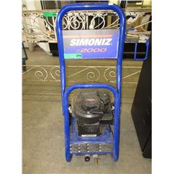 Used Simoniz 2000 Gas powered pressure washer