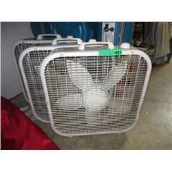 3 Used floor fans