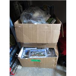 New pop up post cards & used household items