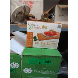 5 Cases of Chickpea & Lentil crackers