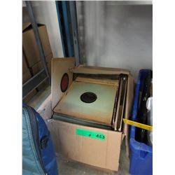 100 Vintage vinyl records - approximate count