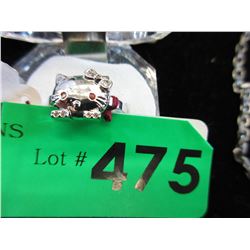 .925 Silver Hello Kitty ring - size 7