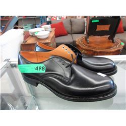 Official RCMP black leather shoes - used.