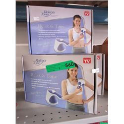 3 New Relax & Tone machines
