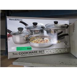 7 Piece cookware set