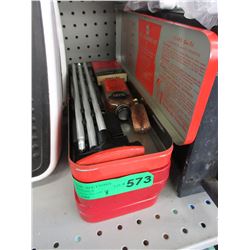 3 Used rifle cleaning kits