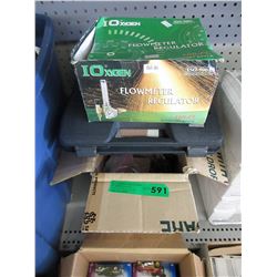Box of decorative &/or useful household objects