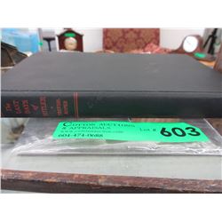 1947 "Last Days of Hitler" hardcover book