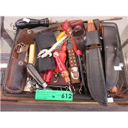 Collection of knives & bottle openers