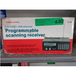 Used Programmable scanning receiver