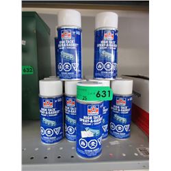 25 cans of High Tack Spray-A-Gasket