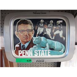 Vintage Penn State Coca-Cola tray