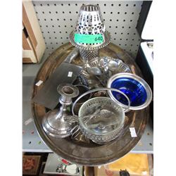 Silver plated household items