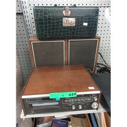 8-Track deck with speakers